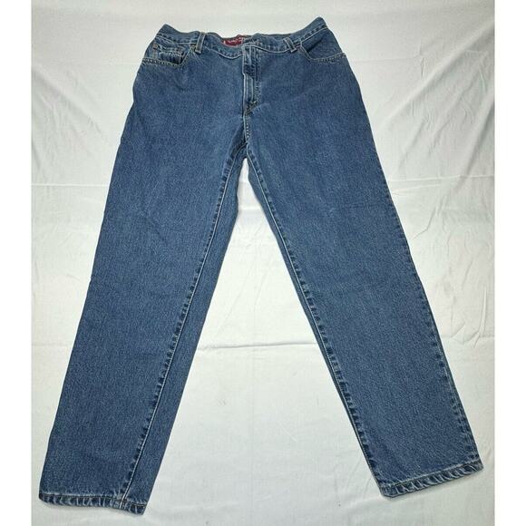 Levis 550 Women's Relaxed Tapered Leg Denim Blue Jeans - Size 16 (34x30.5) - Picture 1 of 7